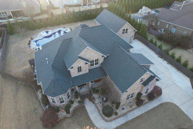 Inspiration for a modern exterior home remodel in Other