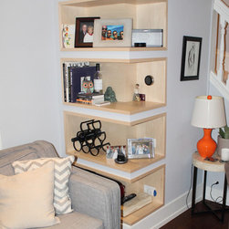 Corner Inset Shelves - Storage And Organization