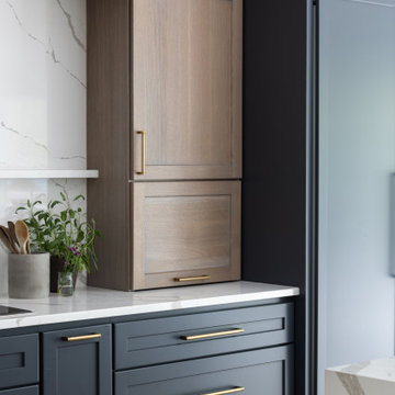Two-Toned Cabinets & Quartz Kitchen Remodel