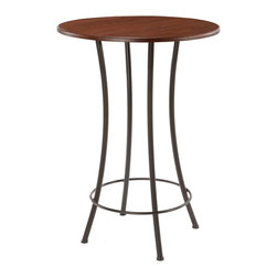 Bistro Bar Table (40in. Tall) by Stone County Ironworks - Indoor Pub And Bistro Tables