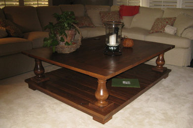 rustic hickory table