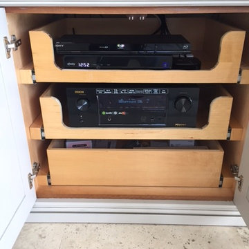 Home Audio Cabinet