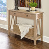 Titian Rustic Gray Console Table