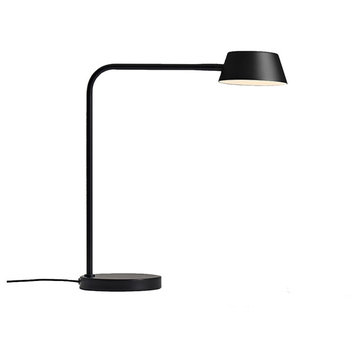 OLO Table Lamp, Black/Shiny Black