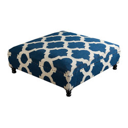 Surya Furniture- (FL-1001) - Footstools And Ottomans