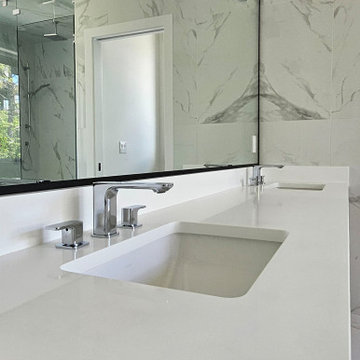 Sintered Stone Countertops and Cabinets, Book Shelf, Vanities