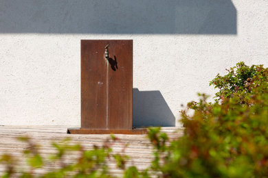 Esempio di un giardino minimal
