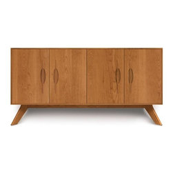 Audrey Cherry 4-Door Buffet - Buffets And Sideboards