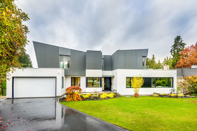 Trendy exterior home photo in Vancouver