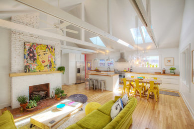 Trendy home design photo in Indianapolis