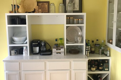 Mid-sized minimalist dining room photo in Cedar Rapids