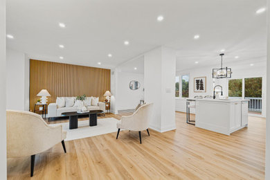Example of a living room design in Toronto