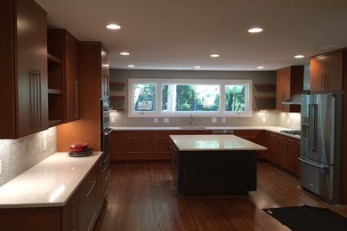Example of a kitchen design