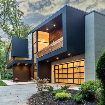 Villanova Modern Home | Design: Bloomfield Architects