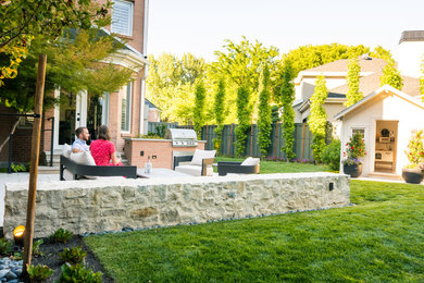 Elegant patio photo in Salt Lake City