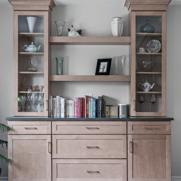 Green Cabinets Boost Style and Organization in the Kitchen