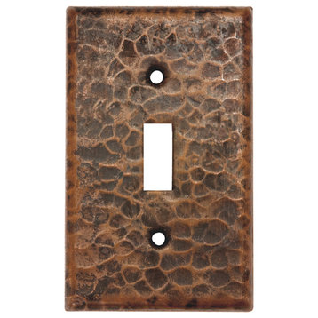 Copper Switchplate Single Toggle Switch Cover
