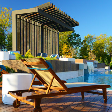 Rear Elevation/Pool