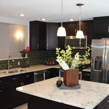 Kitchen In Espresso Maple, Arvada Colorado