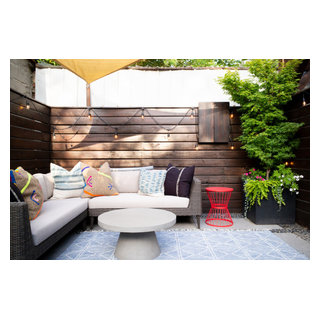 Brooklyn Backyard fit for a Fiesta - Contemporary - Patio - Austin - by ...