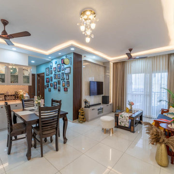 Pooja & Vipin’s Stunning Homeinterior | Vajram Newtown, Chokkanahalli, Bengalore