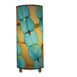 Eangee Home Designs Butterfly Table Lamp in Sea Blue - Table Lamps