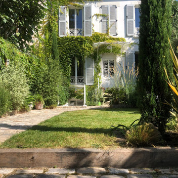 Aménagement paysager d'un jardin à St Maur des Fossés...