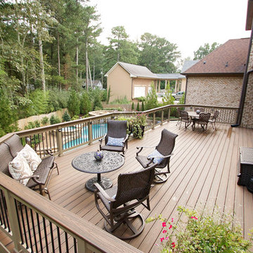 Trex low maintenance watertight deck