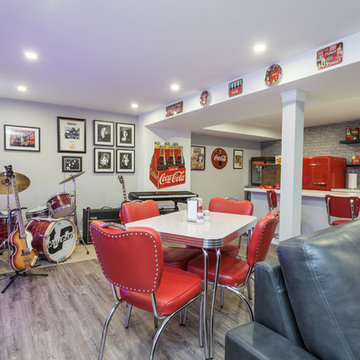Oakville | Themed Basement Build