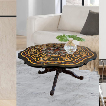 Vintage-Inspired Coffee Tables: Rustic Charm for the Boho Farmhouse Home