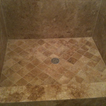 Travertine Showers