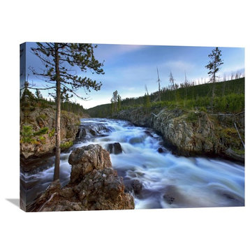 "Firehole River, Yellowstone National Park, Wyoming" Artwork, 32" x 24"