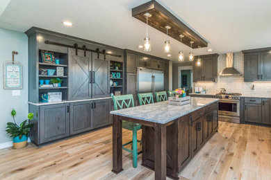 Example of a kitchen design in Other