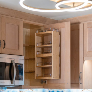 A Fun, Fresh Kitchen for a Multi-Generation Home