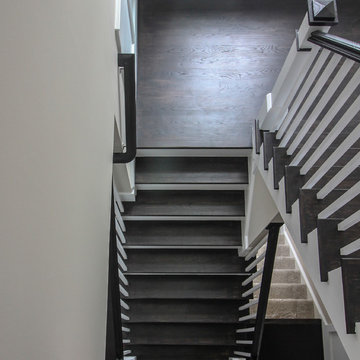 Project #47 | Modern Staircase with Reading Nook
