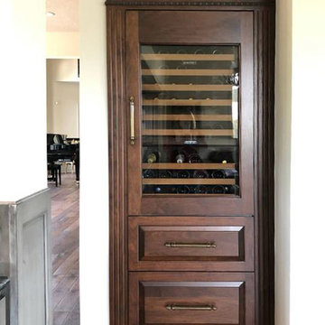 Antique Gray Farm Kitchen