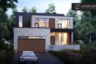 Home design - contemporary home design idea in Toronto