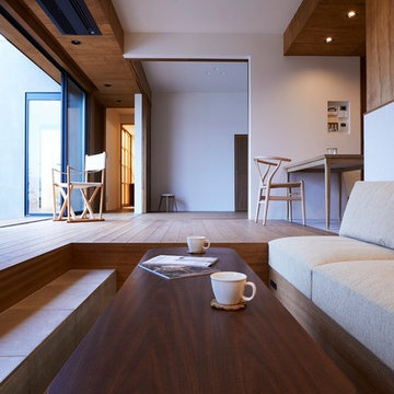 HOUSE / O #2 リビング / ダイニング / 製作ソファー
