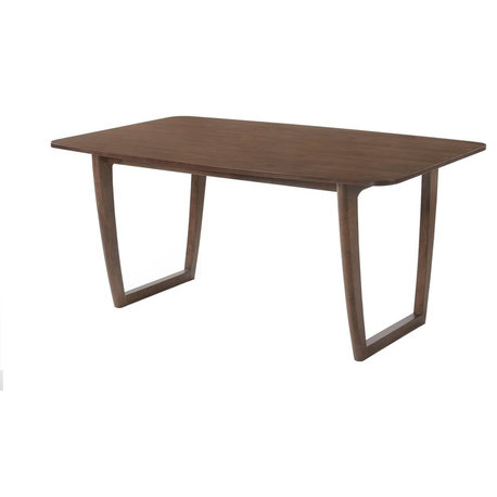 Modrest Jordan Modern Walnut Dining Table