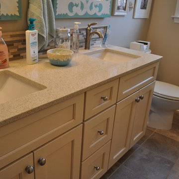 Beach Themed Glen Gardner Children's Bathroom