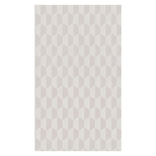 Grey & Cream Woven Hexagons Wallpaper R6390 – Walls Republic US