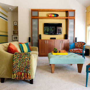 Rust Colored Walls Living Room Ideas & Photos | Houzz