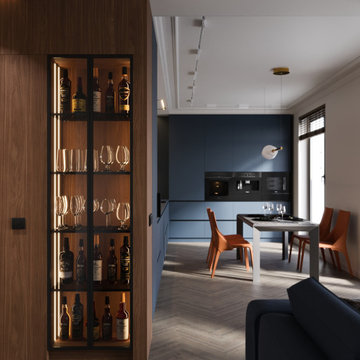 Living Area. Apartment In Vilnius