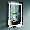 Malisa 20 x 24-Inch LED Lighted Wall Mirror by Civis USA