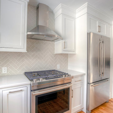 Stainless Range and Hood