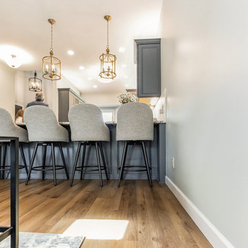 Kingswood Craftsman | Modin Rigid LVP Collection Scandinavian Customer Space |OH