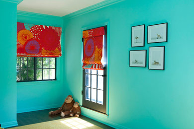 Transitional kids' room in Los Angeles.