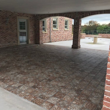 Outdoor paving by ADL Tile and Stone