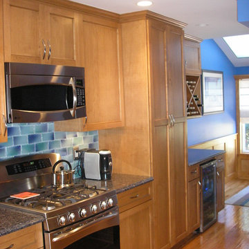 Transitional ...blue highlight
