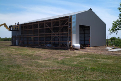 Example of a country shed design in Wichita